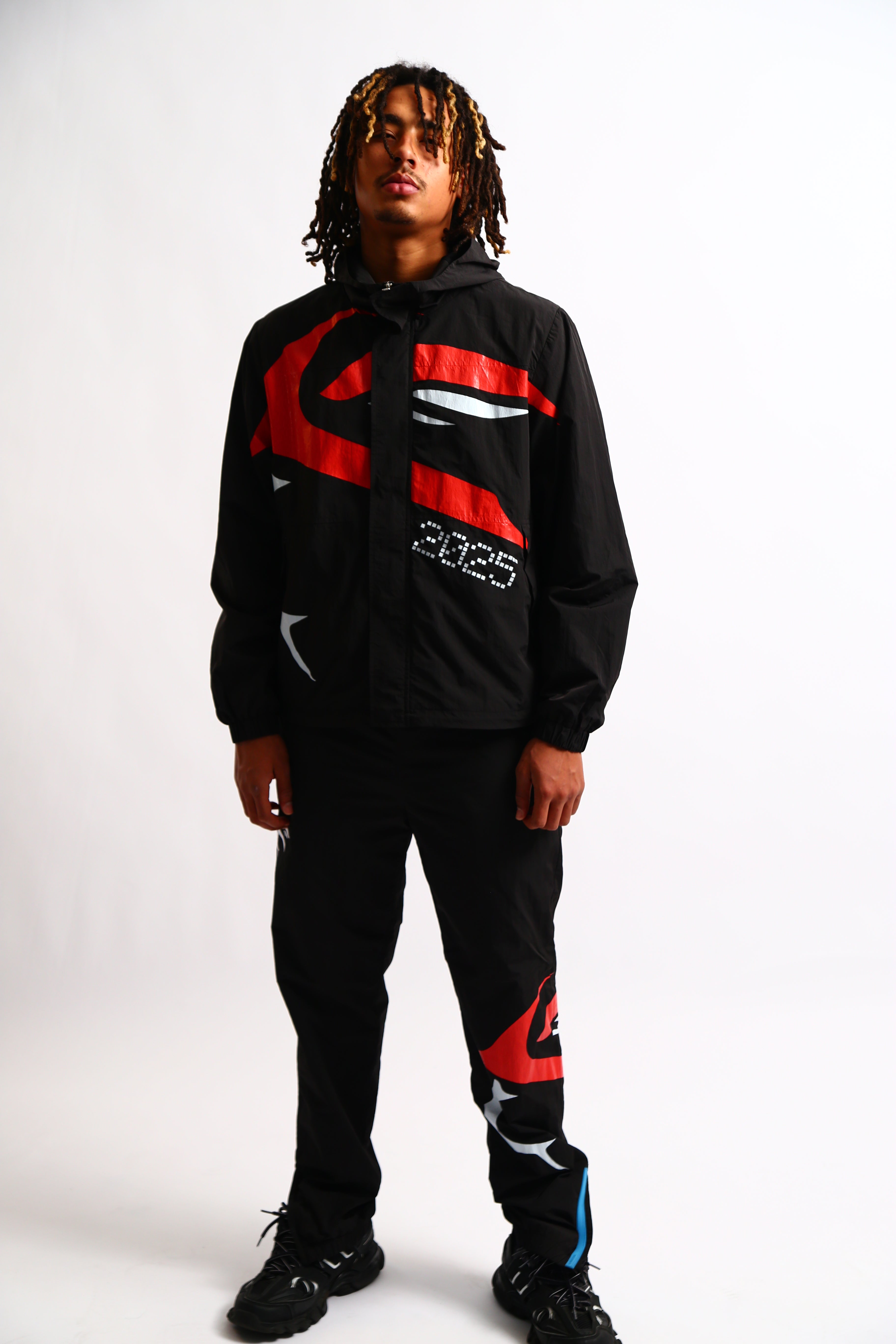 Hustle '25 Tracksuit- Black