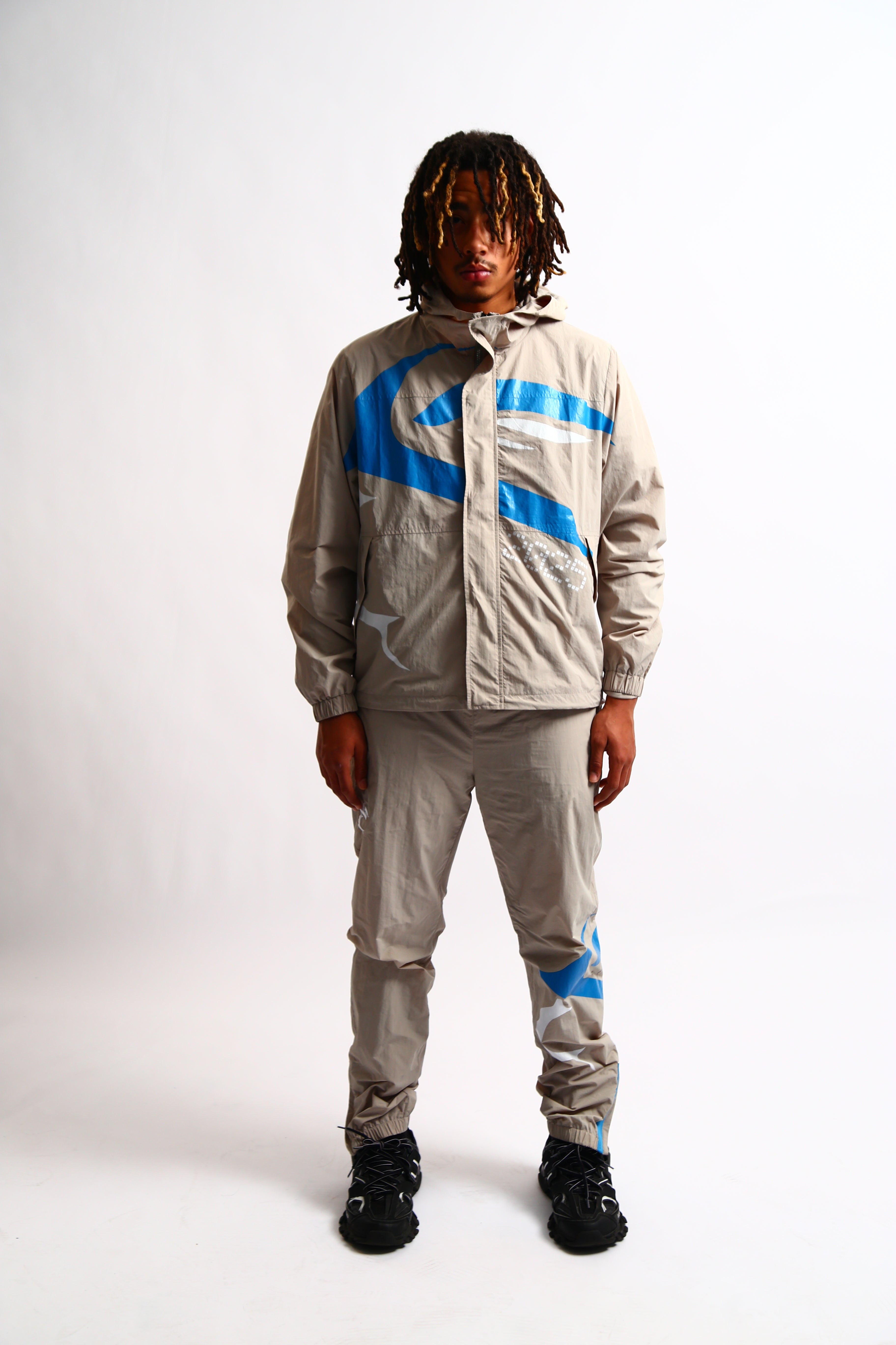 Hustle '25 Tracksuit - Gray